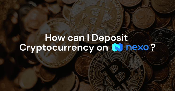 Como posso depositar a moeda criptográfica na Nexo?